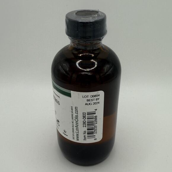 Lorann Oils 100% Pure Natural Lemongrass Essential Oil 4 Ounce Bottle - Picture 3 of 4